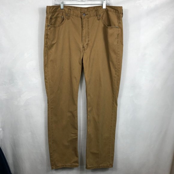Levi's Other - Levis 514 Jeans Mens 40x32 Brown Straight Fit Classic Preppy Gorpcore Outdoors